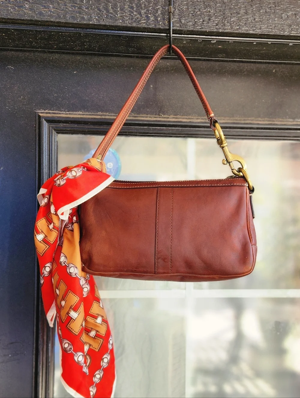 Coach 10326 Vintage Cognac 65th Anniversary Legacy Leigh Leather Satchel - Picture 2 of 8